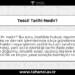Tescil Tarihi: Anlamı, Önemi ve Kritik Püf Noktaları [2026] - Kapak Görseli
